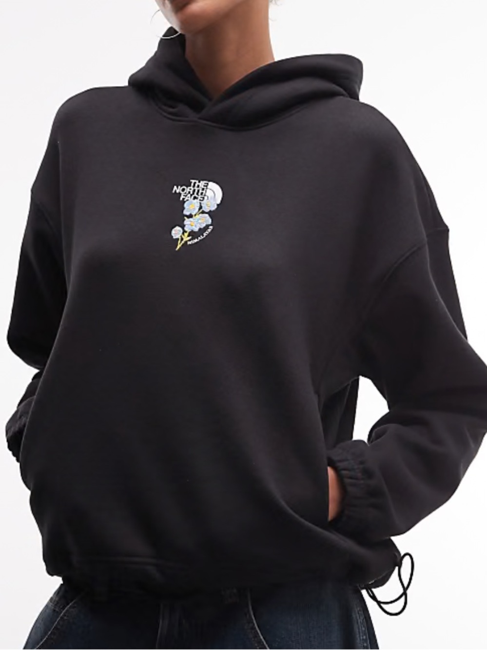 THE NORTH FACE PLACES WE LOVE HOODIE IN BLACK - XL